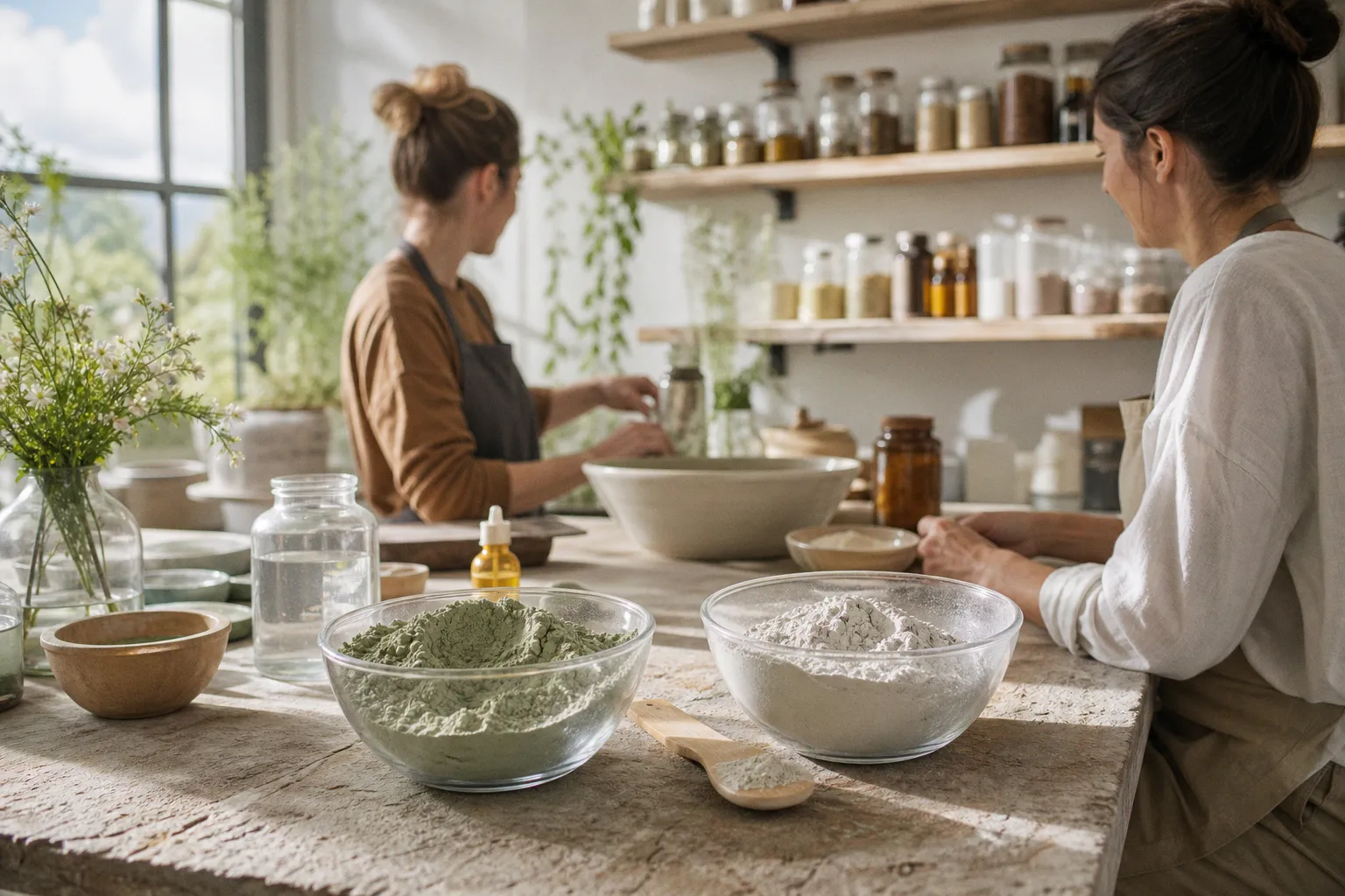 Argile verte ou blanche : quel soin pour votre type de peau ?