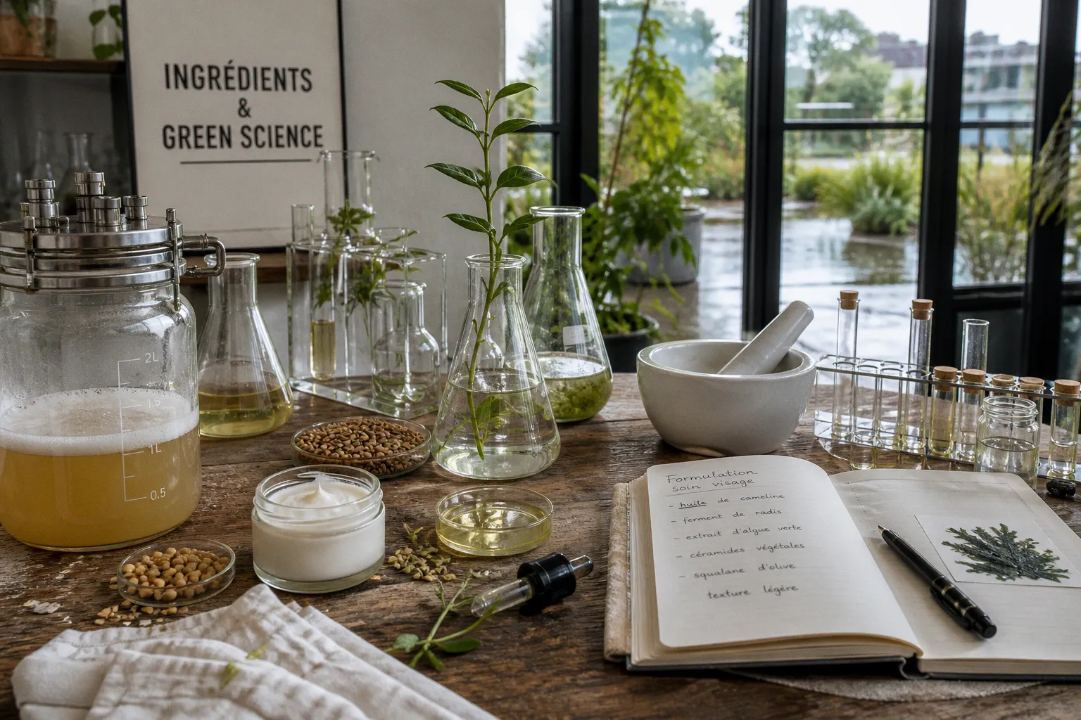 Cosmétique durable : comment la biotechnologie et la fermentation révolutionnent la formulation