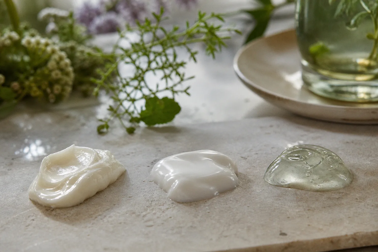 Crèmes hydratantes naturelles : le test de trois textures