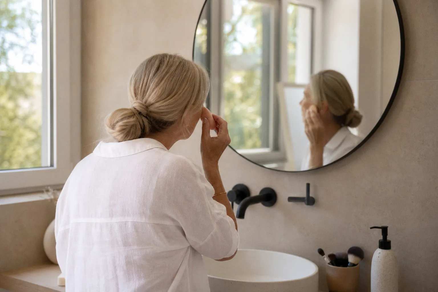 Maquillage après 50 ans : comment éviter que le fond de teint marque vos rides