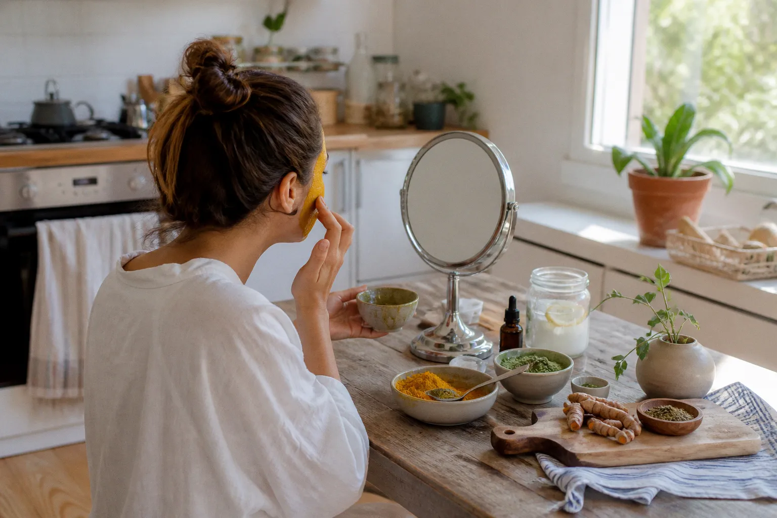 Masques naturels au santal, neem et curcuma : efficacité réelle ou simple marketing ?