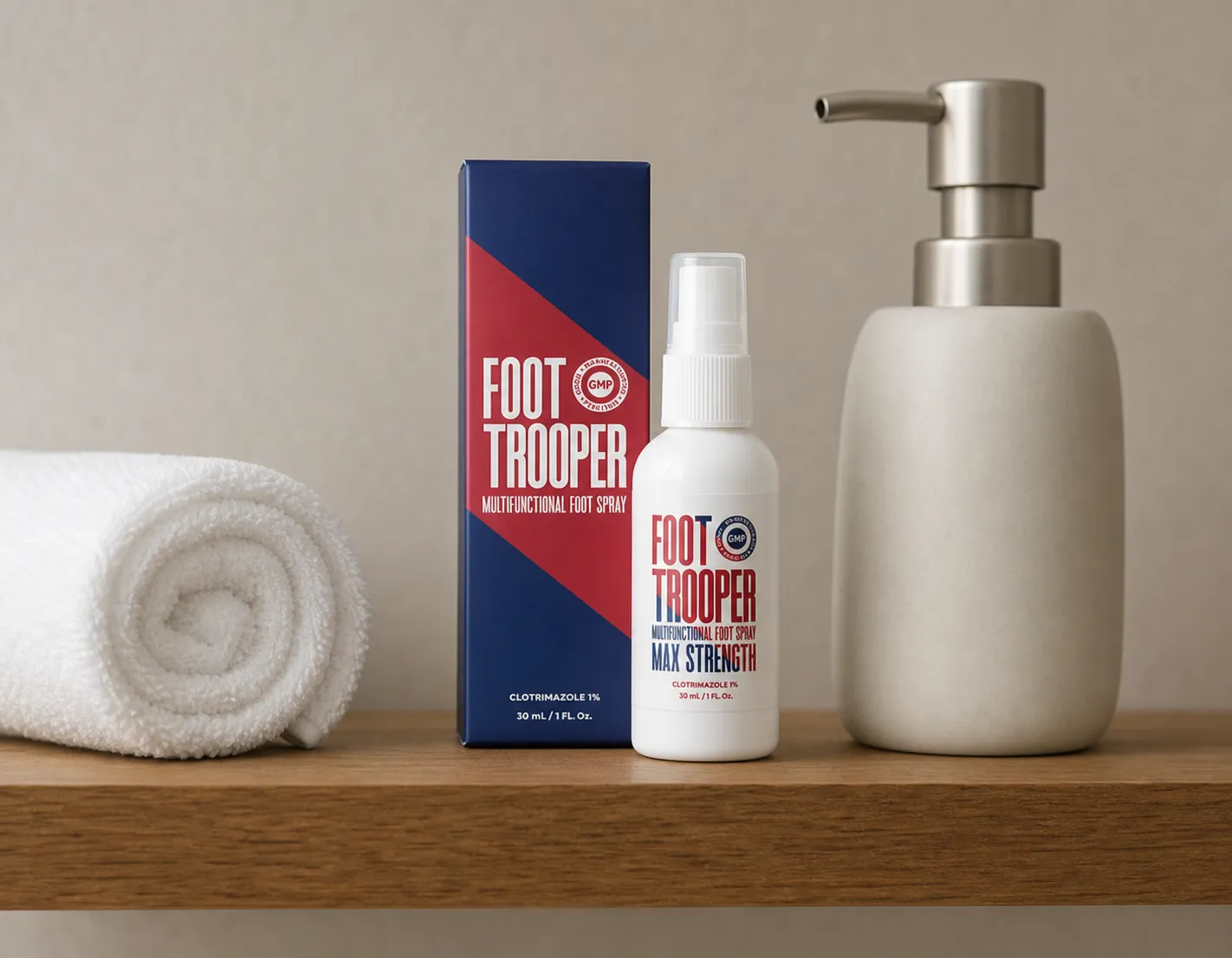 Foot Trooper-fungus remedy — le produit au quotidien