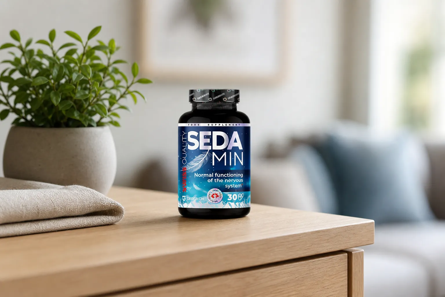 Sedamin — le produit au quotidien