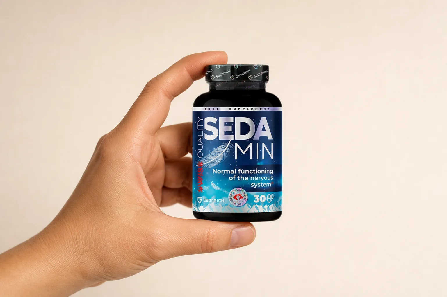 Sedamin — le produit en main