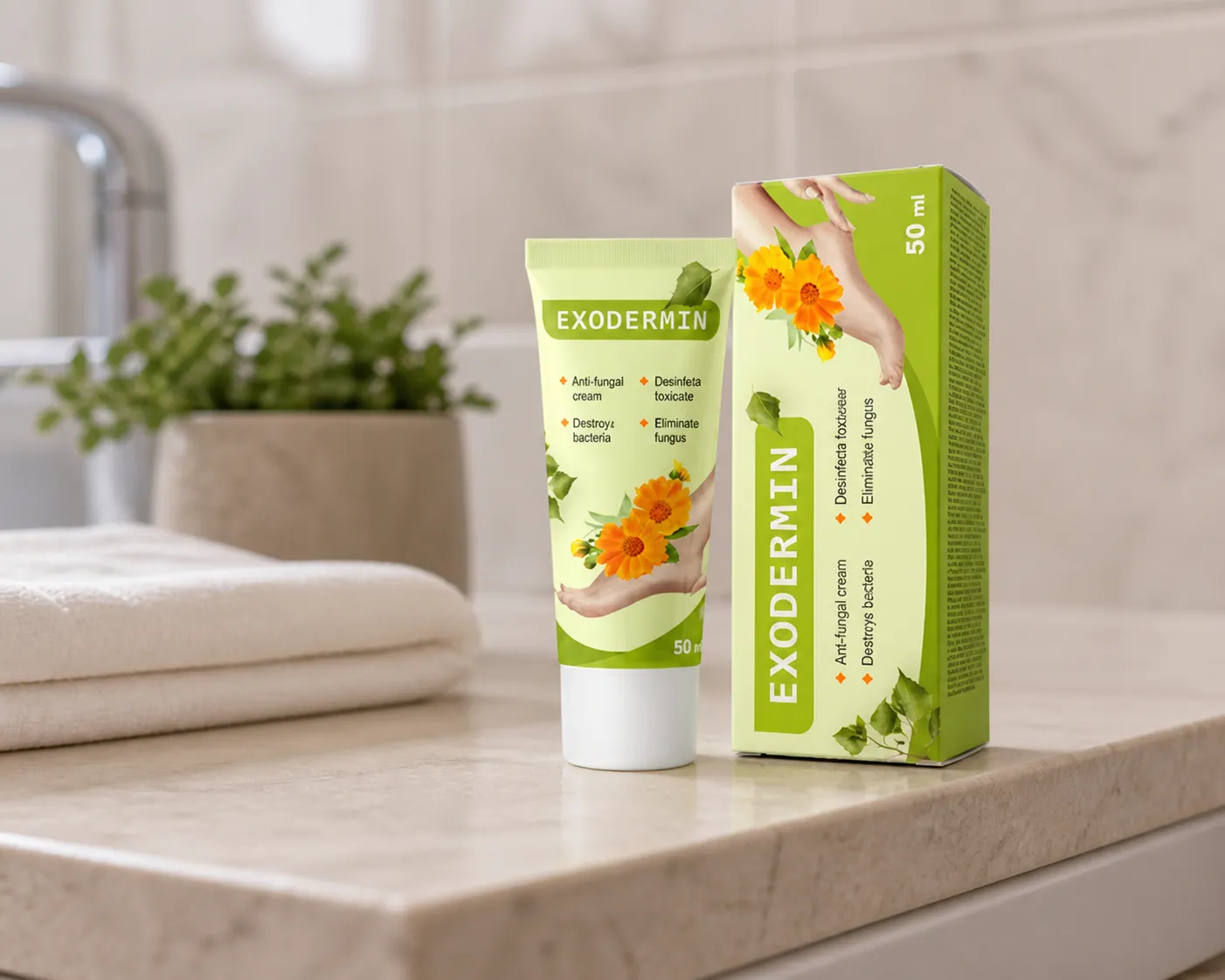 Exodermin — le produit au quotidien