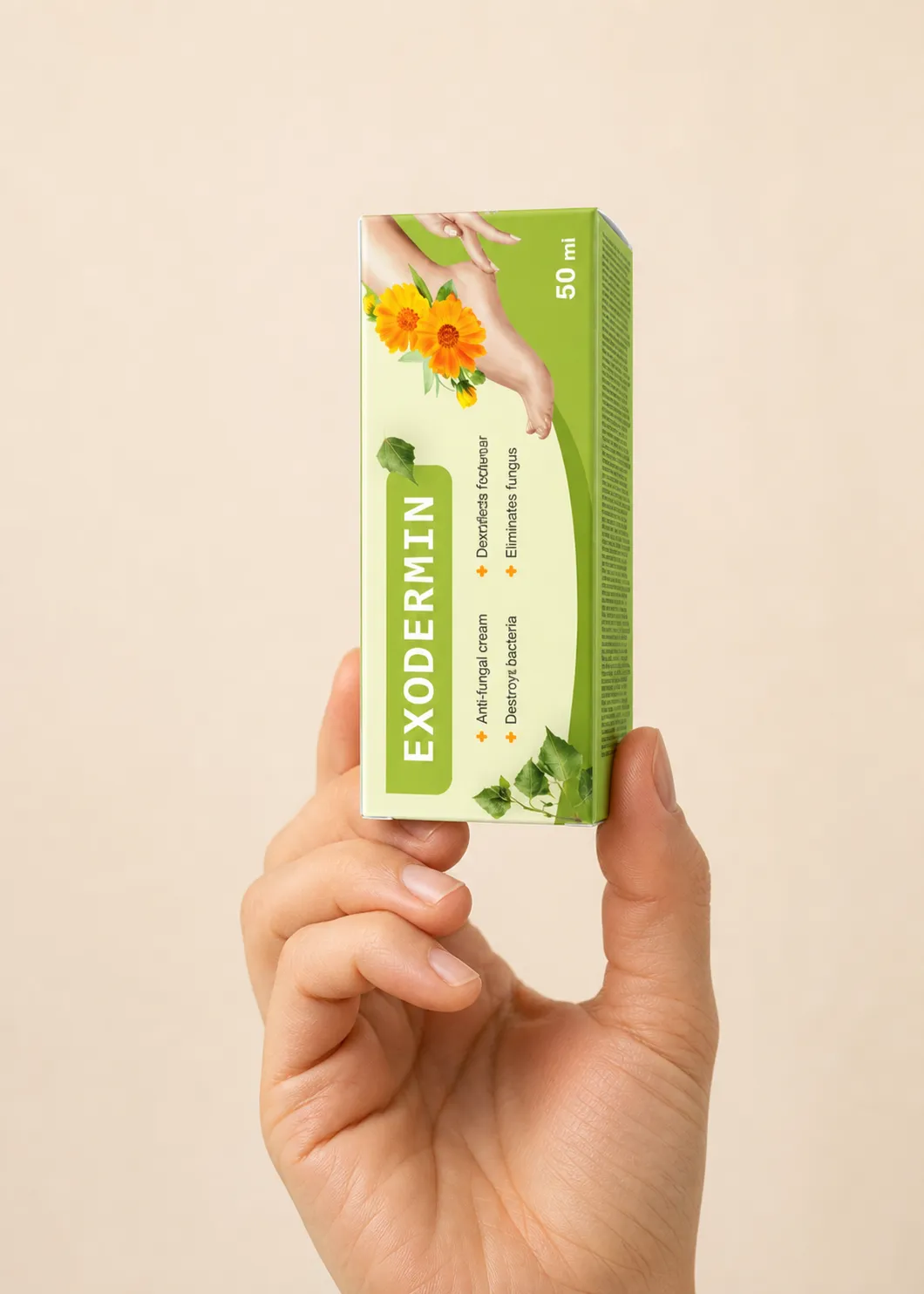 Exodermin — le produit en main