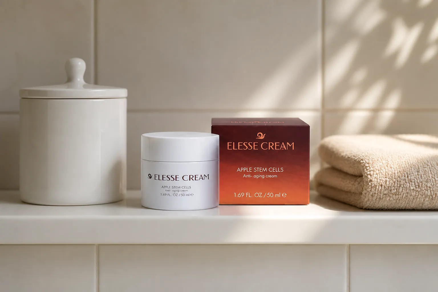 Elesse Cream — le produit au quotidien