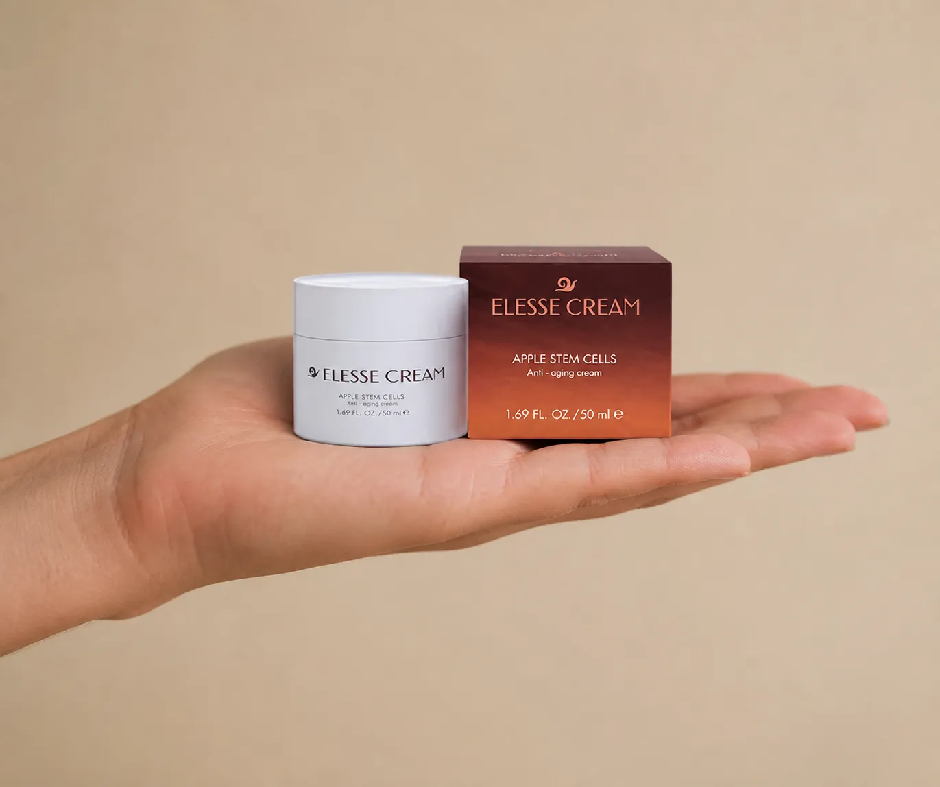Elesse Cream — le produit en main