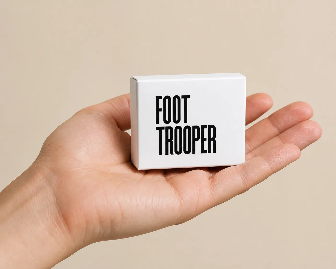 Foot Trooper — le produit en main