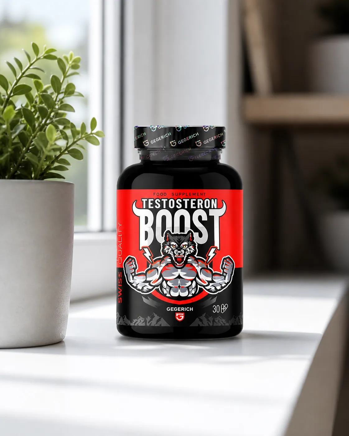 Testosteron Boost — le produit au quotidien