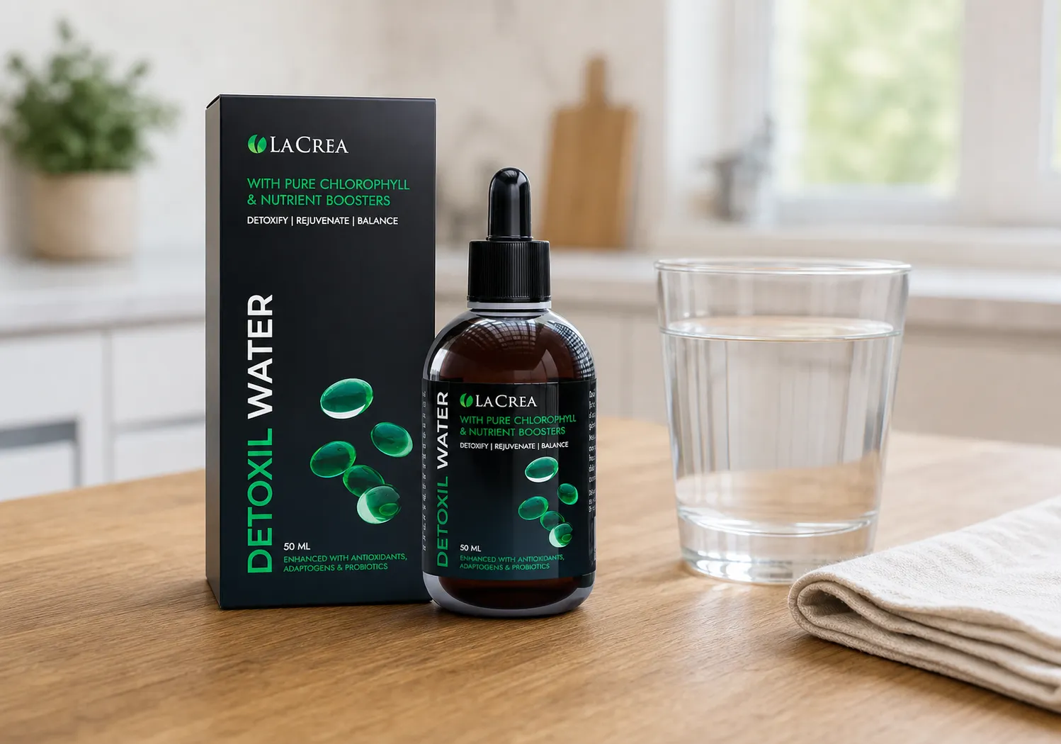 Detoxil Water gastro — le produit au quotidien