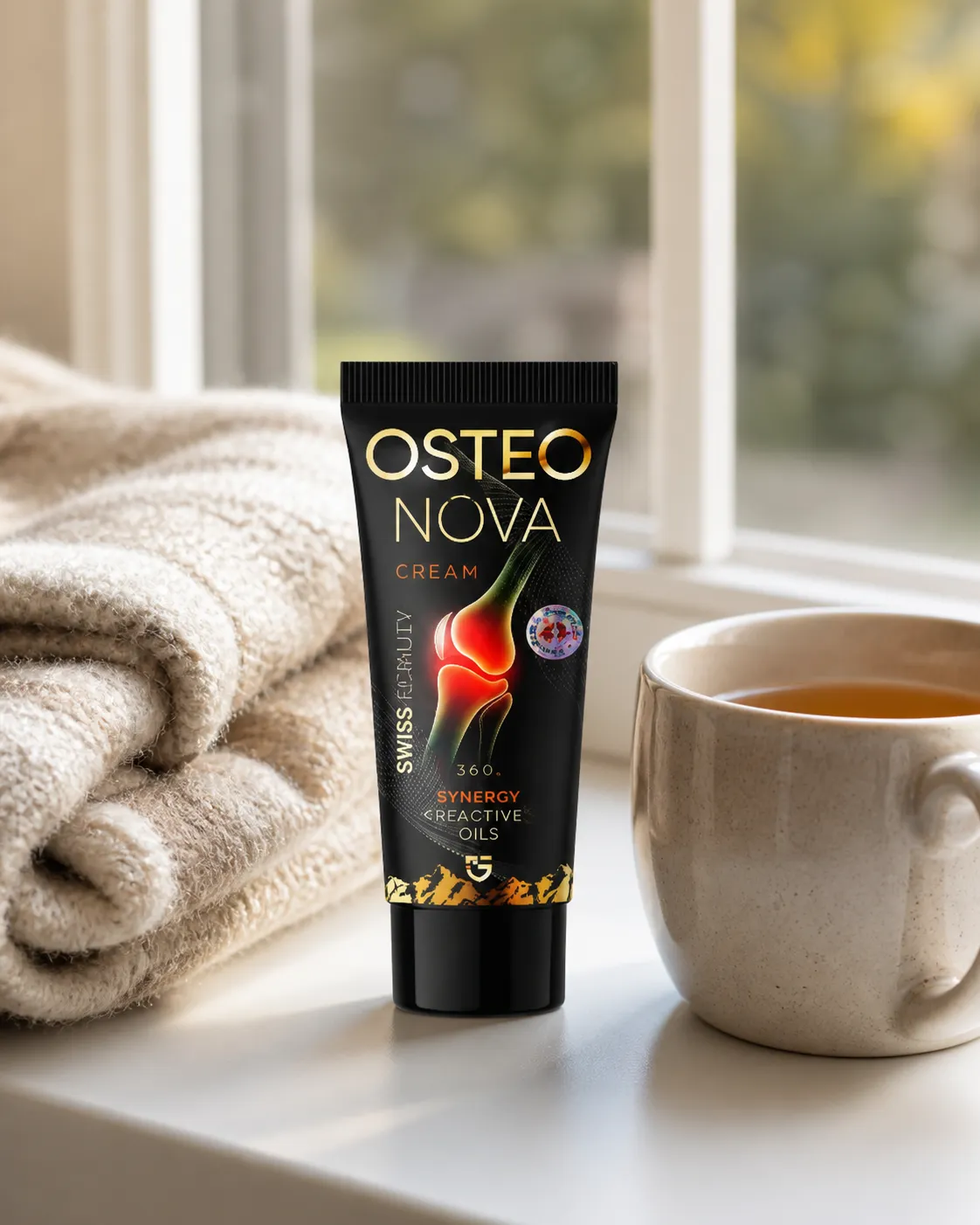 OsteoNova cream — le produit au quotidien