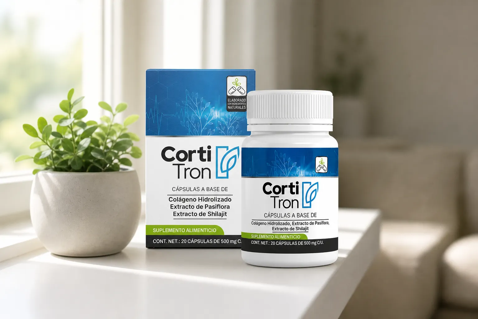 Cortitron — le produit au quotidien