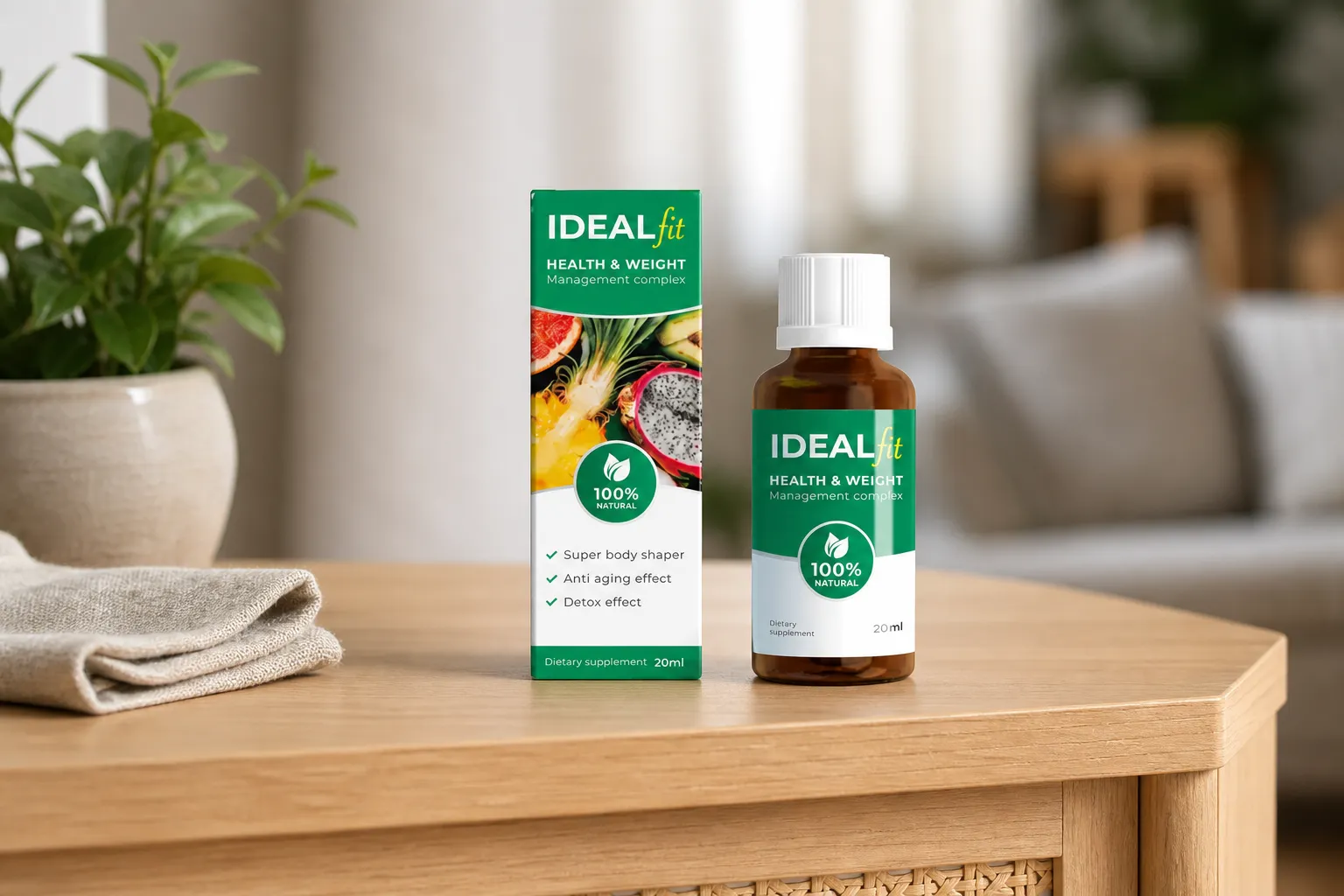 IdealFit — le produit au quotidien