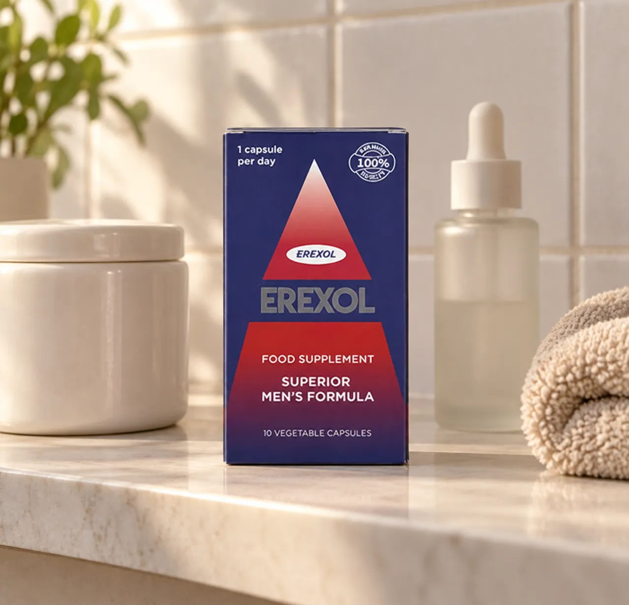 Erexol — le produit au quotidien