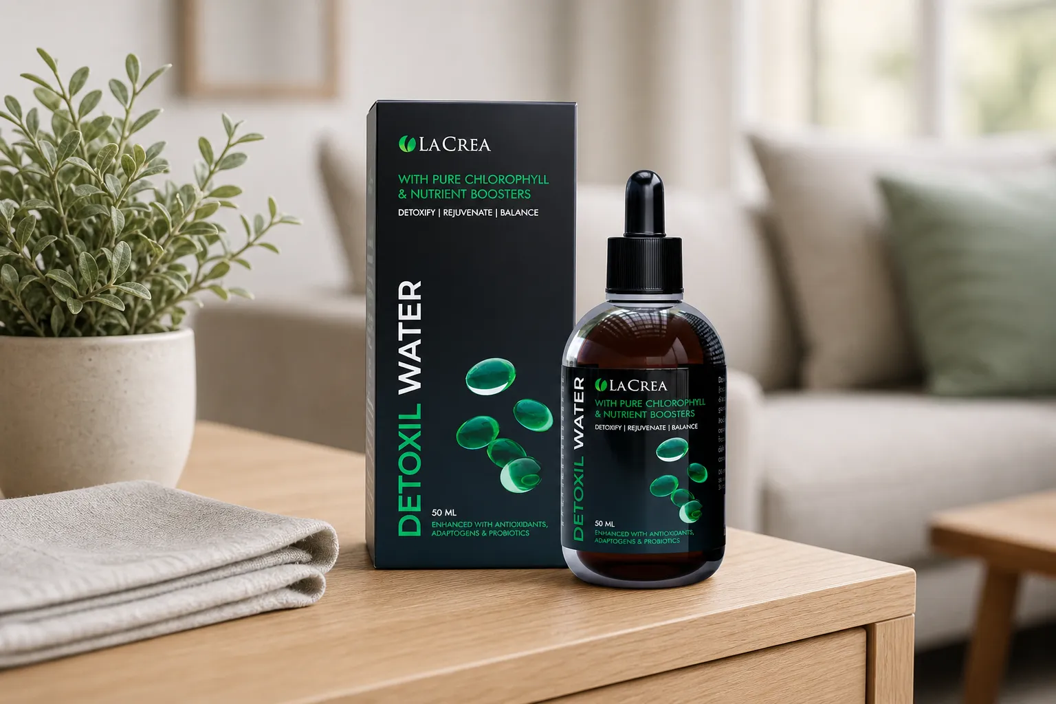 Detoxil water — le produit au quotidien