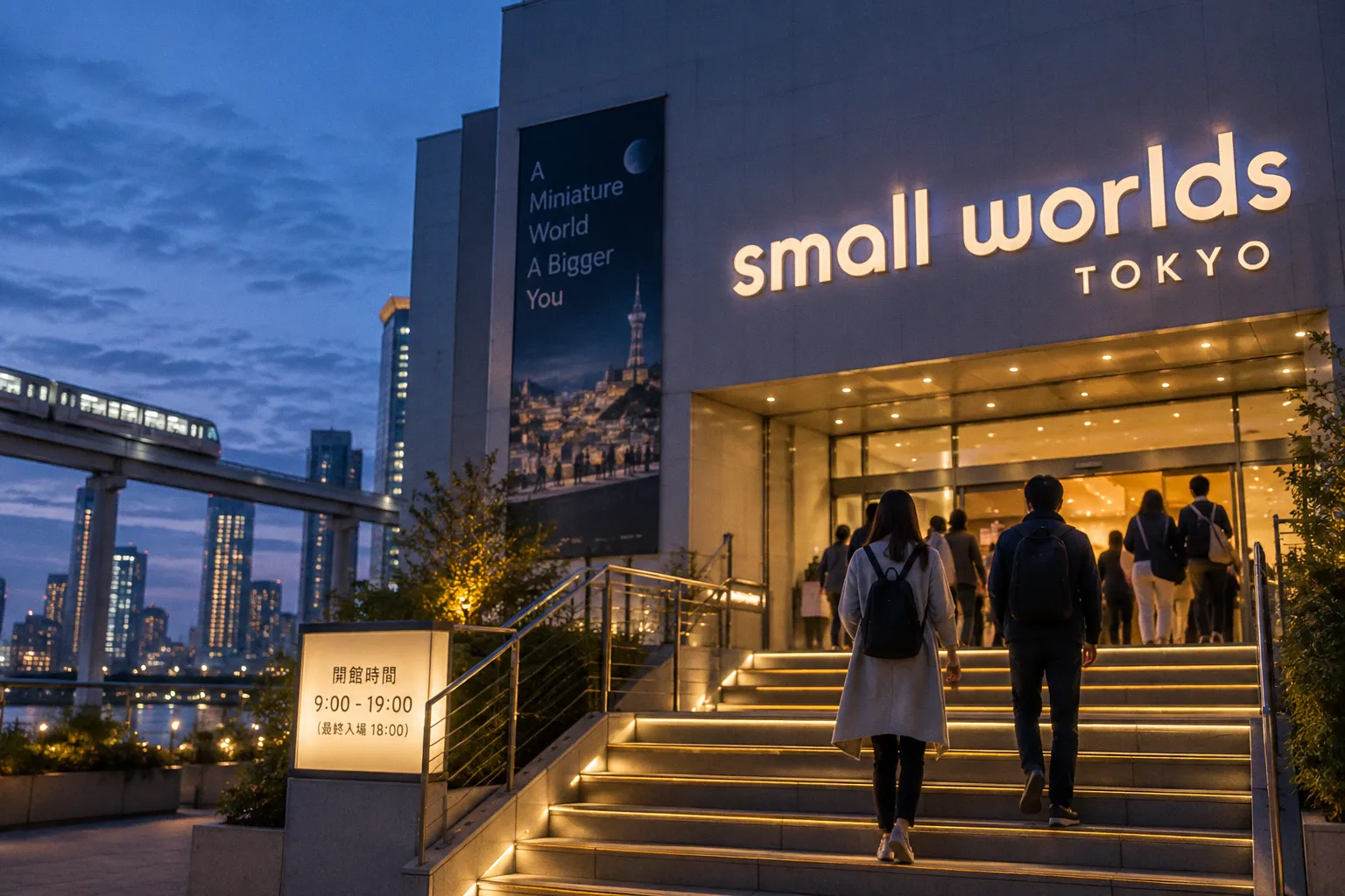 Small Worlds Tokyo visite : trois formules pour optimiser votre temps